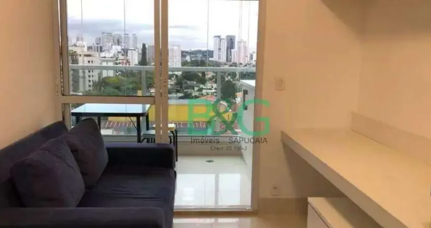 Apartamento com 1 dormitório à venda, 33 m² por R$ 699.000 - Brooklin Paulista - São Paulo/SP