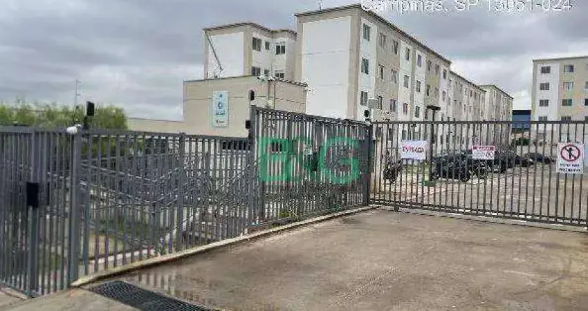 Apartamento com 2 dormitórios à venda, 39 m² por R$ 126.141 - Jardim Do Lago Continuação - Campinas/SP