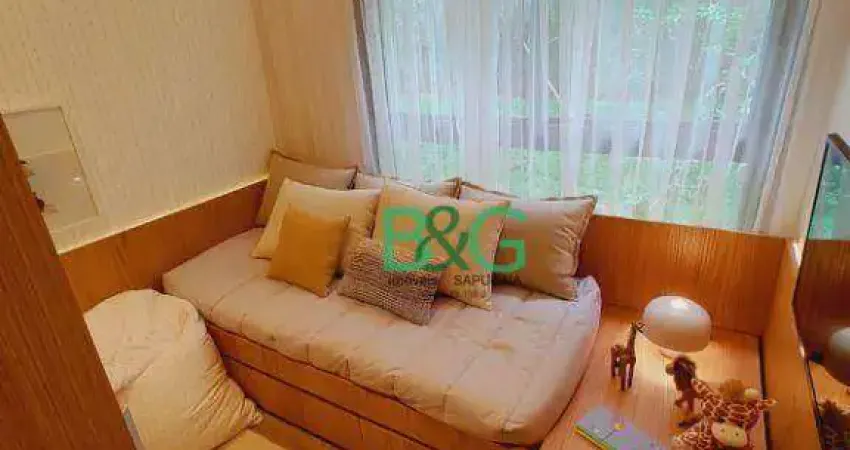 Studio com 1 dormitório à venda, 37 m² por r$ 456.885,00 - jardim aurélia - são paulo/sp