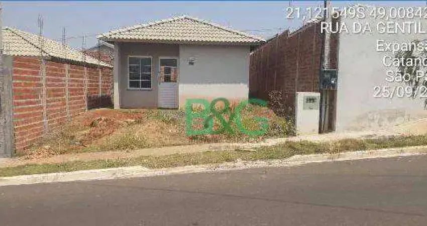 Casa com 2 dormitórios à venda, 160 m² por R$ 98.222 - Nova Catanduva II - Catanduva/SP