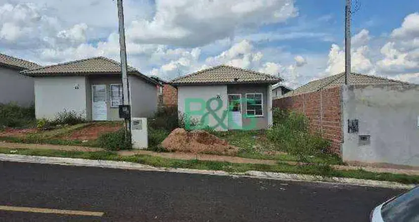 Casa com 2 dormitórios à venda, 43 m² por R$ 127.232,21 - Residencial Nova Catanduva III - Catanduva/SP