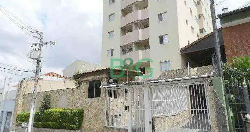 Apartamento com 2 dormitórios à venda, 52 m² por R$ 171.000 - Vila Carlos de Campos - São Paulo/SP