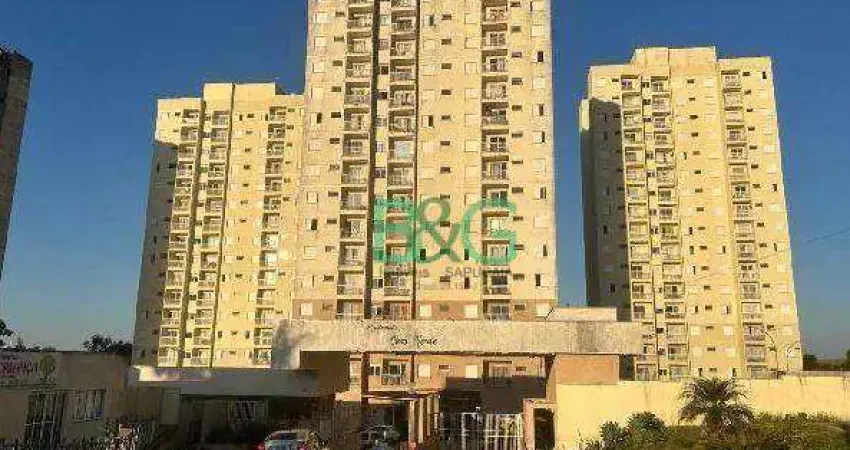 Apartamento com 2 dormitórios à venda, 49 m² por R$ 120.000 - Residencial Galo de Ouro - Cerquilho/SP
