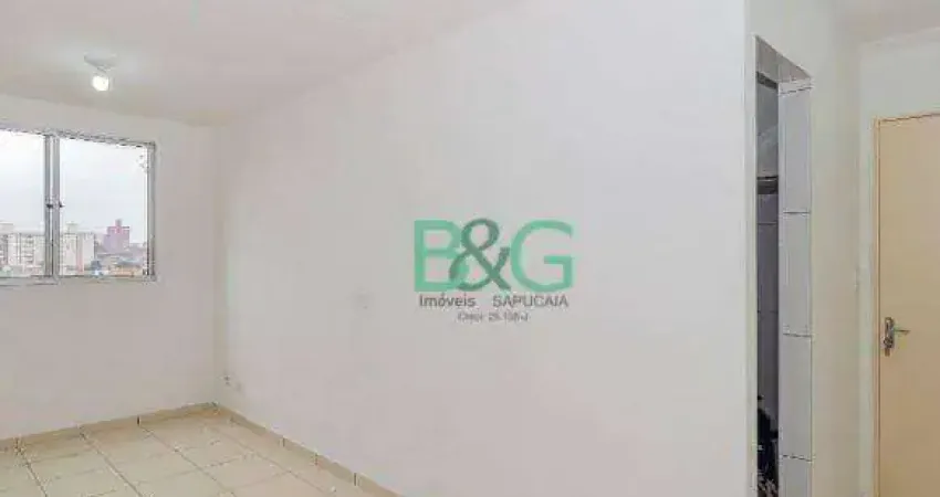 Apartamento com 2 dormitórios à venda, 49 m² por R$ 240.000 - Sacomã - São Paulo/SP