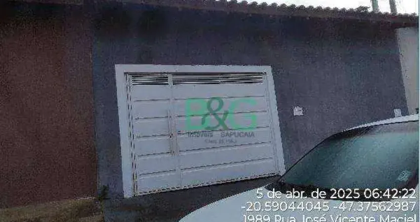 Casa com 2 dormitórios à venda, 46 m² por R$ 182.991 - Jardim Santa Bárbara - Franca/SP