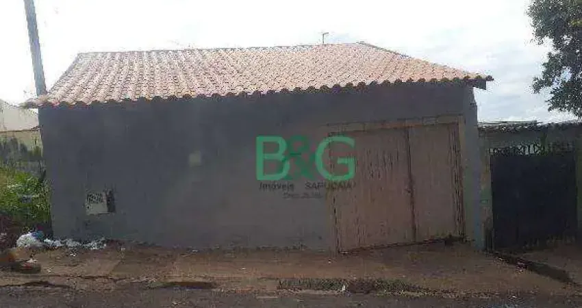 Casa com 2 dormitórios à venda, 57 m² por R$ 119.591 - Jardim Aeroporto IV - Franca/SP