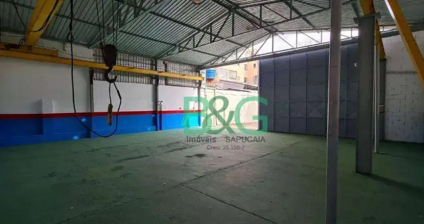 Galpão para alugar, 550 m² por R$ 15.300/mês - Ipiranga - São Paulo/SP