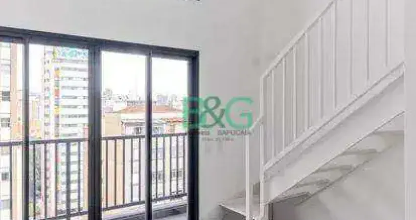 Cobertura com 1 dormitório à venda, 46 m² por R$ 704.800 - República - São Paulo/SP
