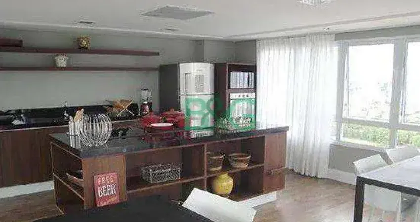 Apartamento com 1 dormitório para alugar, 44 m² por R$ 5.153/mês - Brooklin Paulista - São Paulo/SP
