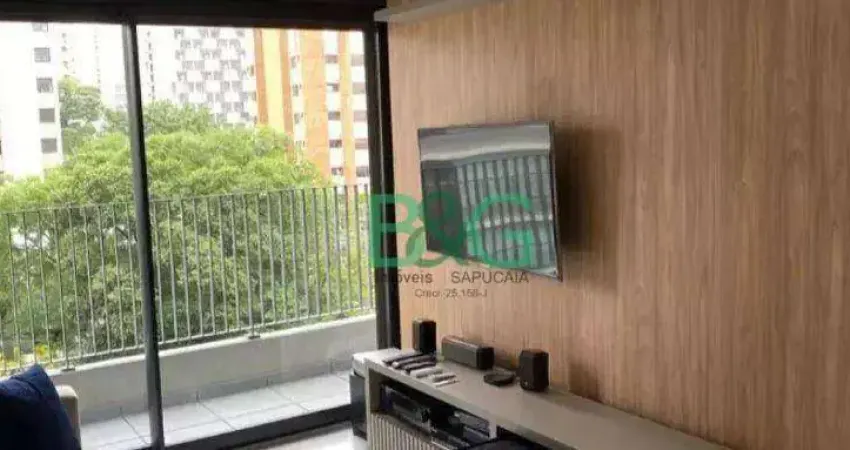 Apartamento com 1 dormitório à venda, 50 m² por R$ 1.250.000 - Jardim das Bandeiras - São Paulo/SP