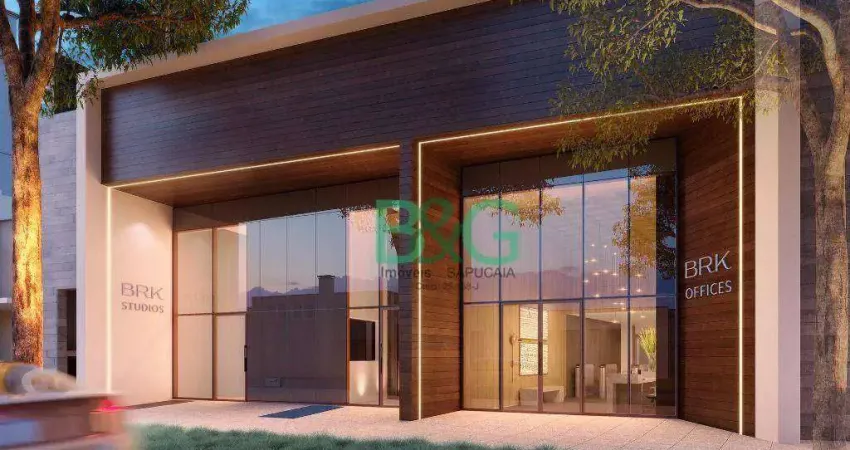 Studio com 1 dormitório à venda, 43 m² por R$ 687.956,50 - Brooklin - São Paulo/SP