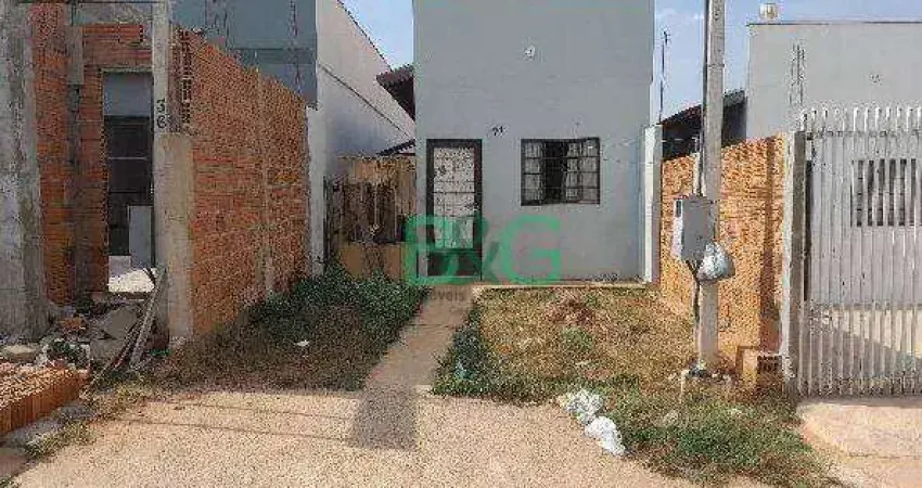Casa com 2 dormitórios à venda, 51 m² por R$ 105.155,91 - Jardim Dos Ipes II - Ibitinga/SP