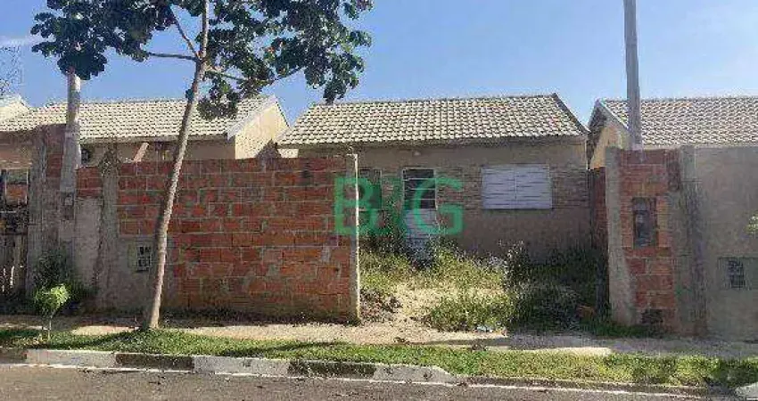 Casa com 2 dormitórios à venda, 44 m² por R$ 111.038 - Jardim Nova Bacaetava - Iperó/SP