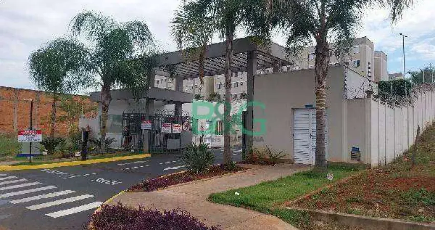 Apartamento com 2 dormitórios à venda, 43 m² por R$ 122.093 - Sorocabano - Jaboticabal/SP