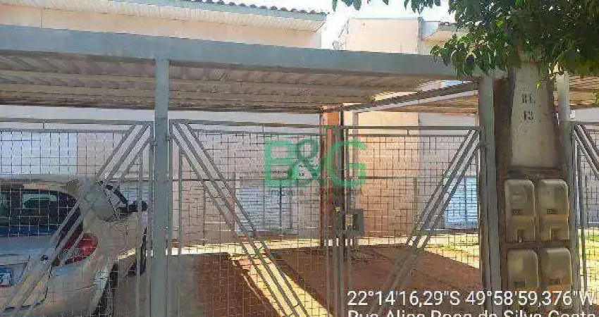 Apartamento com 2 dormitórios à venda, 42 m² por R$ 118.032 - Vereador Eduardo Andrade Reis - Marília/SP