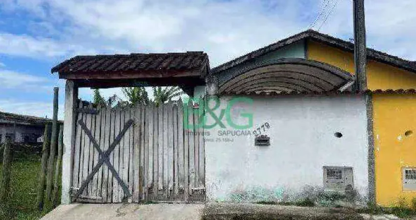 Casa com 2 dormitórios à venda, 60 m² por R$ 139.015 - Jardim Leonor - Mongaguá/SP