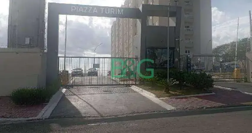 Apartamento com 2 dormitórios à venda, 44 m² por r$ 120.338,73 - jupiá - piracicaba/sp