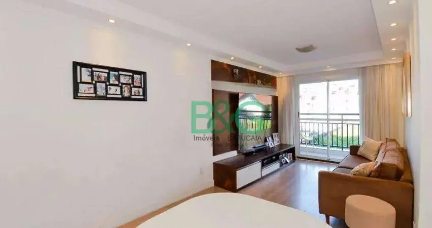Apartamento com 3 dormitórios à venda, 84 m² por r$ 628.899,00 - jardim flor da montanha - guarulhos/sp