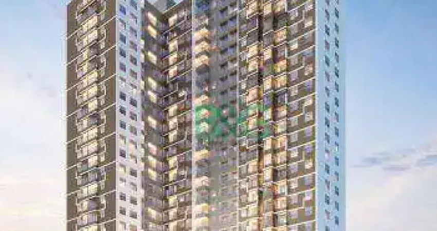 Apartamento à venda, 38 m² por r$ 351.167,85 - tatuapé - são paulo/sp