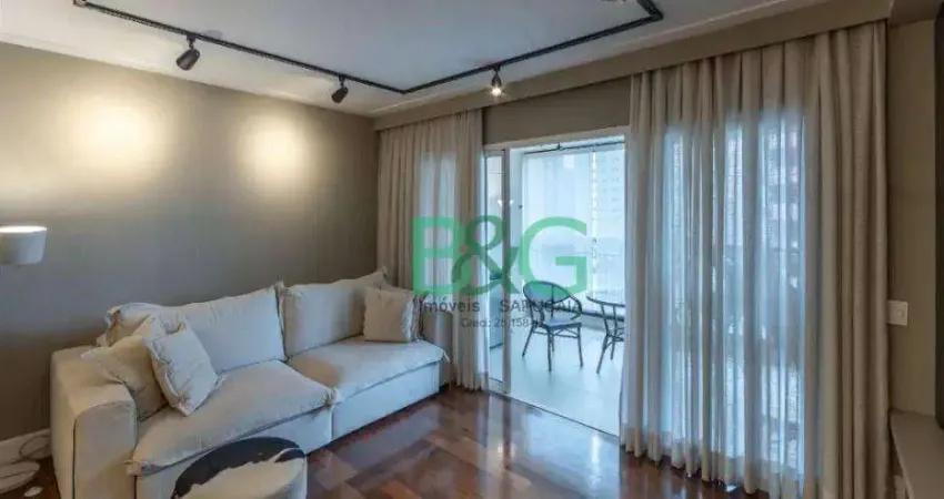 Apartamento à venda, 110 m² por r$ 1.758.000,00 - brooklin - são paulo/sp