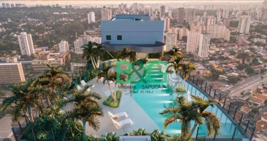 Apartamento com 1 dormitório à venda, 50 m² por R$ 838.530,00 - Brooklin - São Paulo/SP