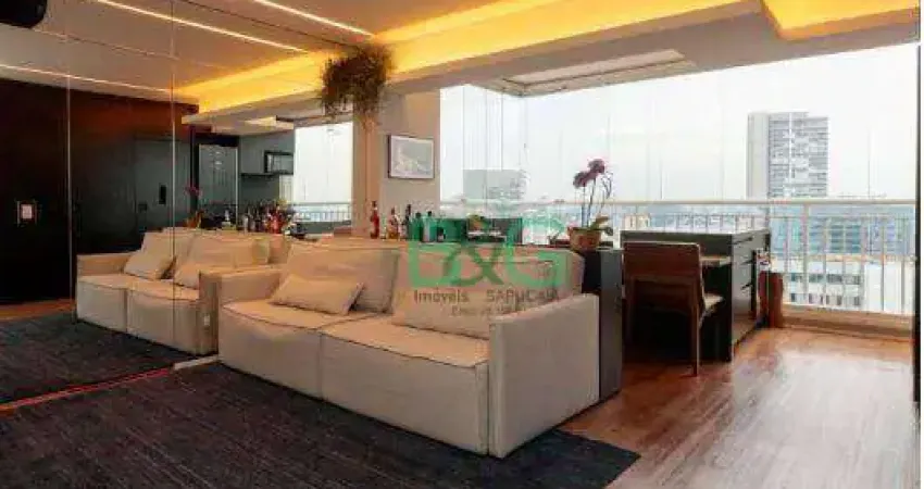 Apartamento com 1 dormitório à venda, 60 m² por r$ 1.390.000,00 - pinheiros - são paulo/sp