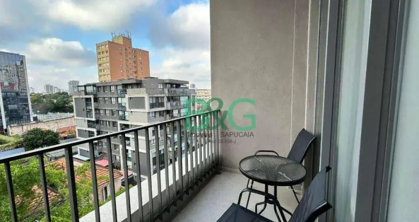 Studio com 1 dormitório para alugar, 36 m² por r$ 3.600,00/mês - vila mariana - são paulo/sp