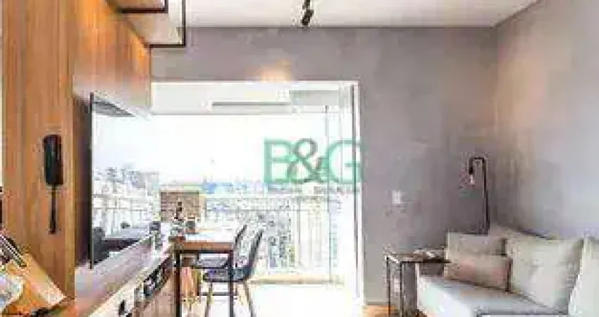 Apartamento com 1 dormitório à venda, 60 m² por r$ 689.000,00 - barra funda - são paulo/sp