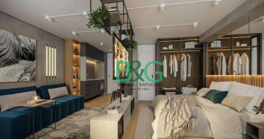 Studio com 1 dormitório para alugar, 24 m² por r$ 3.450,00/mês - butantã - são paulo/sp