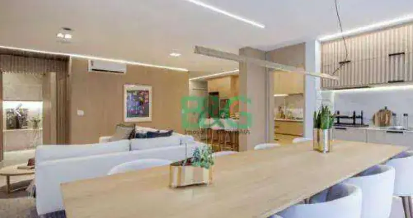 Apartamento à venda, 149 m² por r$ 2.025.000,00 - vila firmiano pinto - são paulo/sp