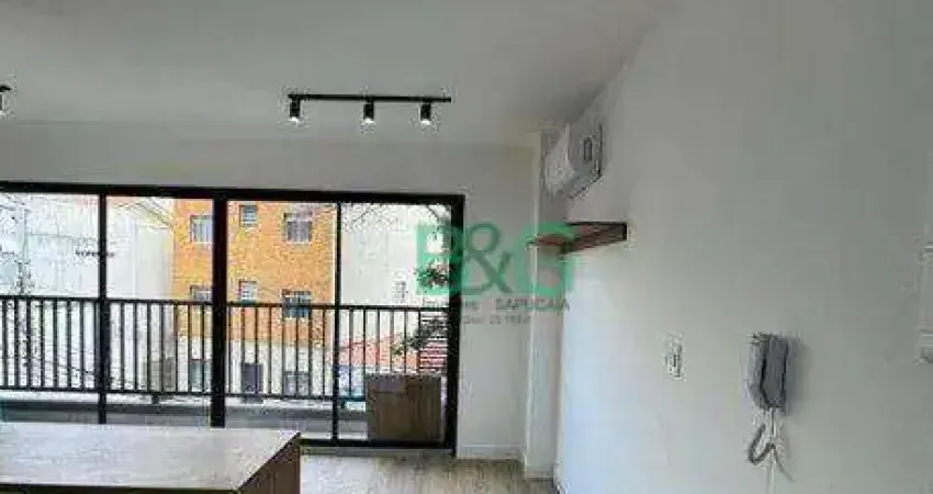 Studio com 1 dormitório para alugar, 30 m² por r$ 2.525,00/mês - jardim sao paulo(zona norte) - são paulo/sp