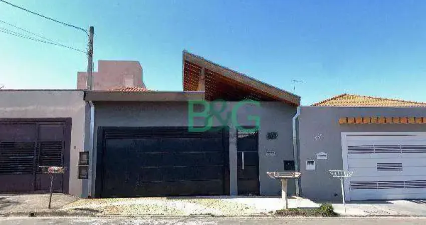 Casa com 2 dormitórios à venda, 142 m² por r$ 196.612,97 - jardim residencial fibra - nova odessa/sp