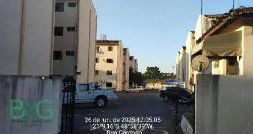 Apartamento com 2 dormitórios à venda, 43 m² por r$ 75.305,50 - jardim soto - catanduva/sp