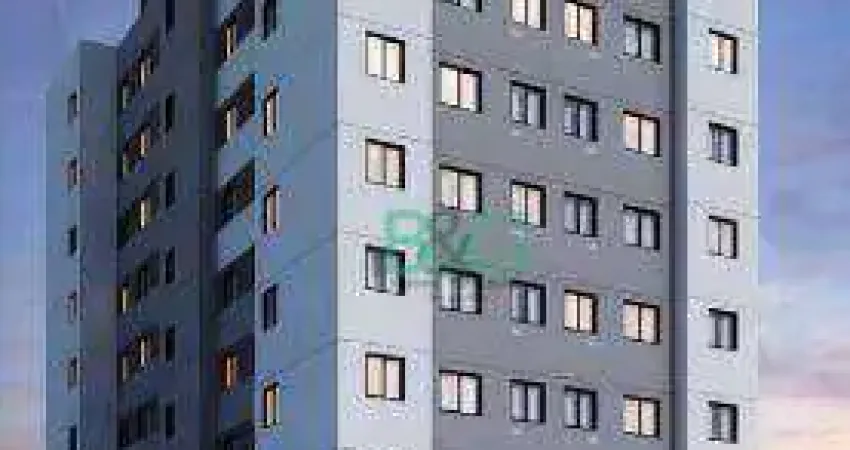 Apartamento com 1 dormitório à venda, 27 m² por r$ 198.005,00 - cangaíba - são paulo/sp