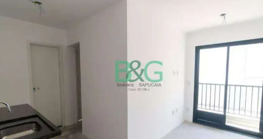 Apartamento com 2 dormitórios à venda, 34 m² por r$ 334.000 - bosque da saúde - são paulo/sp