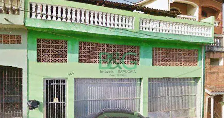 Casa com 1 dormitório à venda, 250 m² por r$ 221.141,55 - santa luzia - ribeirão pires/sp