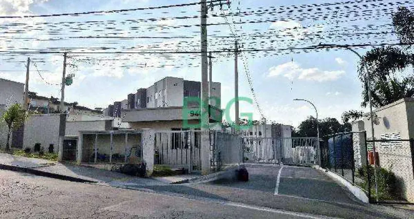 Apartamento com 2 dormitórios à venda, 43 m² por r$ 123.555,79 - vila perracini - poá/sp