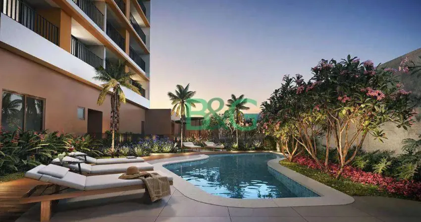 Apartamento à venda, 30 m² por r$ 552.905,50 - pinheiros - são paulo/sp