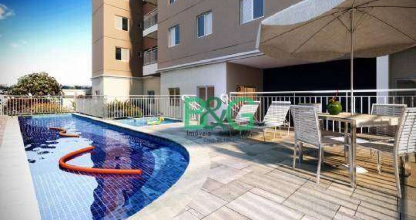 Apartamento com 3 dormitórios à venda, 61 m² por R$ 458.370,00 - Parque Jaçatuba - Santo André/SP