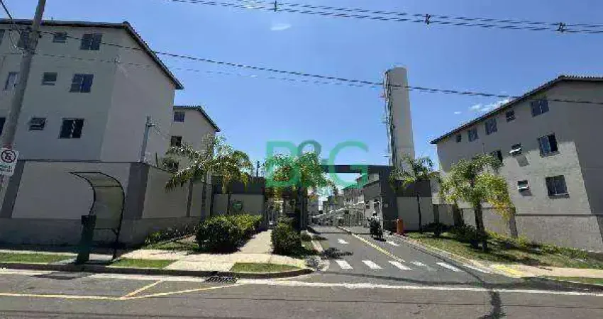 Apartamento com 2 dormitórios à venda, 43 m² por r$ 84.892,14 - vila sônia - piracicaba/sp