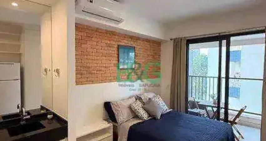 Apartamento com 1 dormitório à venda, 25 m² por r$ 360.400 - vila mariana - são paulo/sp