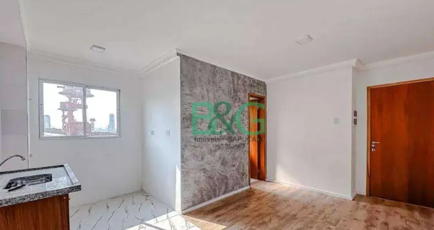 Apartamento à venda, 39 m² por r$ 259.000,00 - brás - são paulo/sp