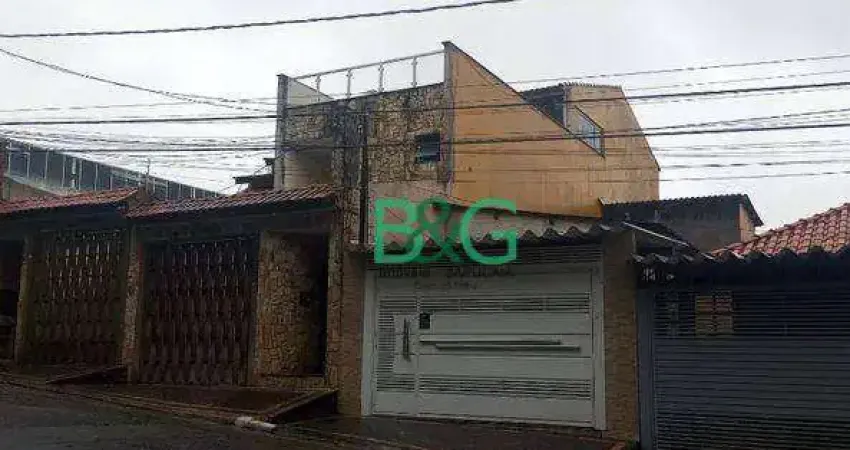 Sobrado com 3 dormitórios à venda, 287 m² por R$ 1.190.000,00 - Cidade Patriarca - São Paulo/SP