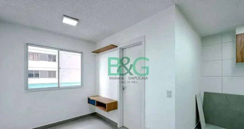 Apartamento com 2 dormitórios à venda, 34 m² por r$ 309.000 - mooca - são paulo/sp