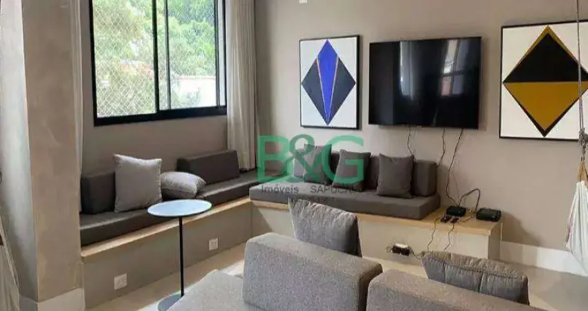 Apartamento com 1 dormitório à venda, 25 m² por r$ 359.000 - pinheiros - são paulo/sp
