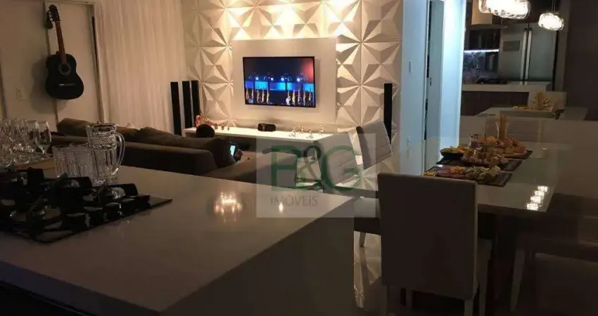 Apartamento com 3 dormitórios para alugar, 82 m² por r$ 6.336,00/mês - mooca - são paulo/sp