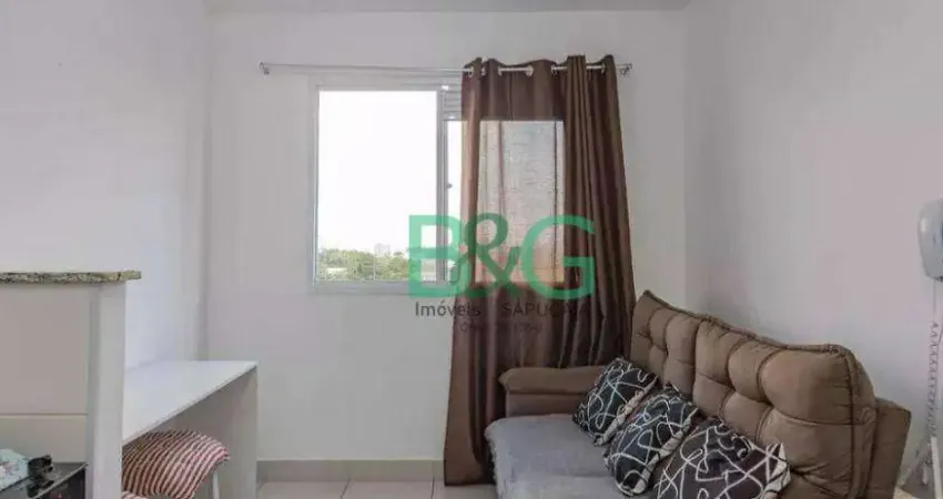 Apartamento com 2 dormitórios à venda, 41 m² por r$ 244.000 - sacomã - são paulo/sp