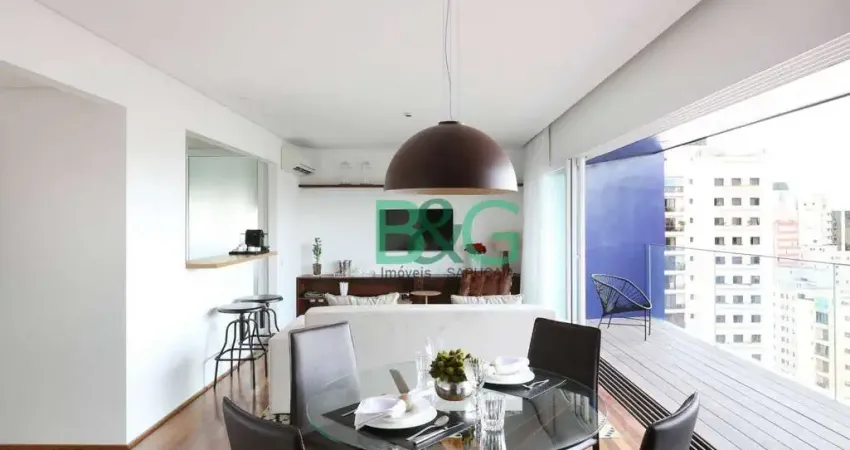 Apartamento com 1 dormitório para alugar, 95 m² por r$ 12.909/mês - vila olímpia - são paulo/sp