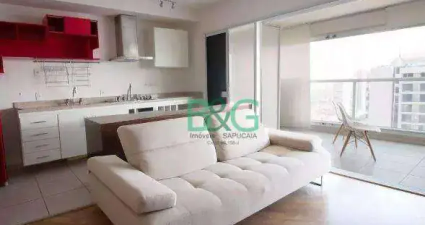 Apartamento com 1 dormitório à venda, 57 m² por r$ 960.000,00 - pinheiros - são paulo/sp