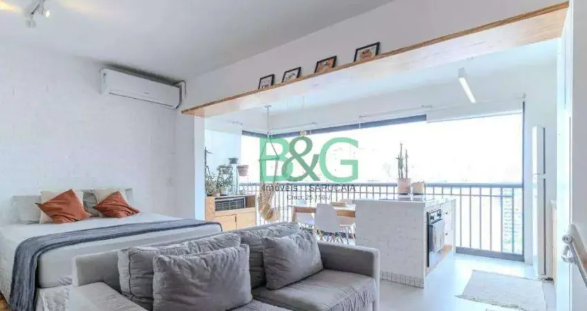 Studio à venda, 42 m² por r$ 469.000,00 - campos elíseos - são paulo/sp